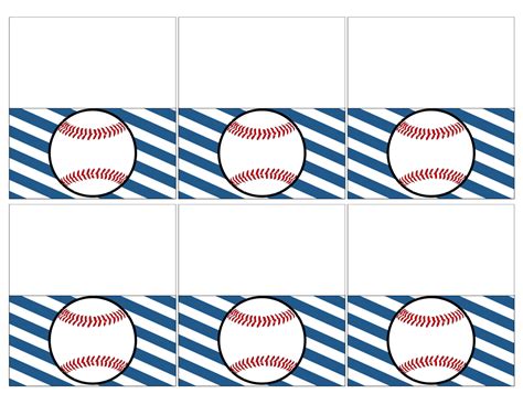 Baseball Name Tags Food Labels Page 2750×2125 Pixels Baseball