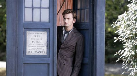 Doctor Who The Doctor David Tennant Tenth Doctor Tardis Wallpapers