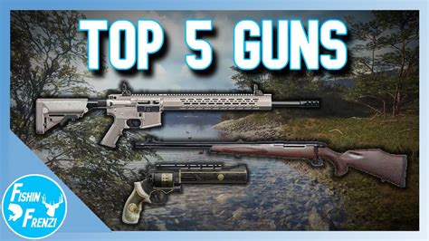 Top 5 Best Guns In Thehunter Call Of The Wild Youtube