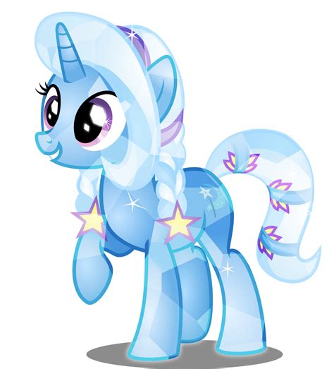 Trixie As Crystal Pony By Limedazzle On Deviantart