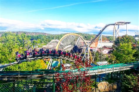 As well as the fun in the amusement park, there are gardens, a sculpture park, hotels, bars, and restaurants. Liseberg Theme Park 2018 Review - Thrill Nation