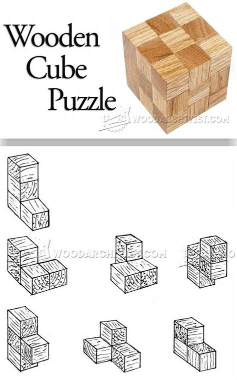 Wood block puzzle is a simple yet addictive puzzle game. DIY Wooden Cube Puzzle - Woodworking Plans and Projects ...