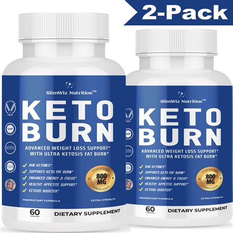 2 Pack Keto Burn Keto Pills Fat Burner For Weight Loss Appetite