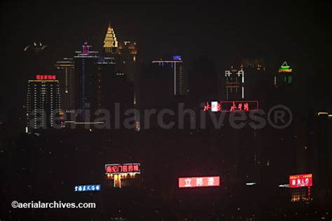 Aerial And Satellite Photographs Of Chongqing