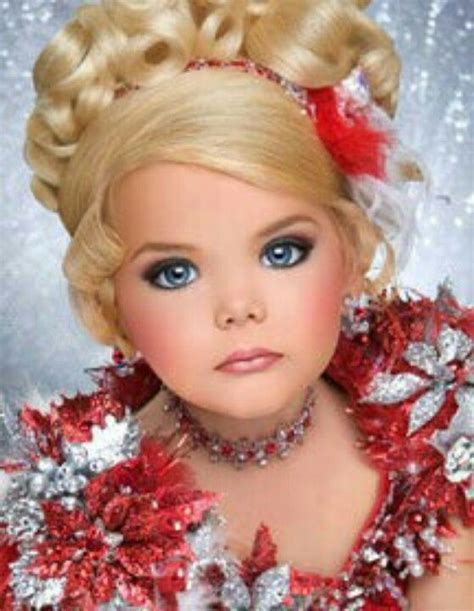 Toddlers And Tiaras Eden Wood Glitz Pageant Hair Pageant Hair