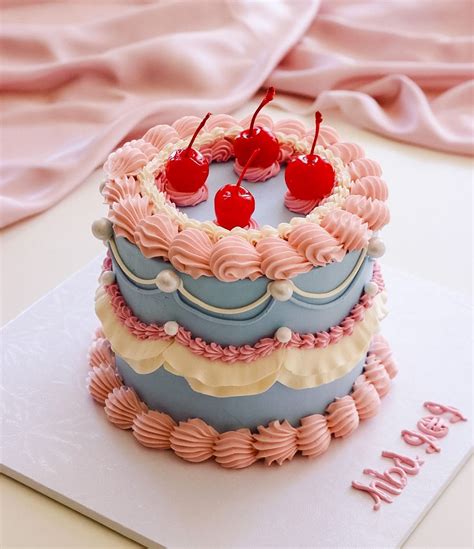 cherry lambeth cake vintage birthday cakes mini cakes birthday pretty birthday cakes pretty