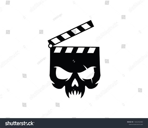 Horror Movie Logo Template Icon Symbol Vector Có Sẵn Miễn Phí Bản Quyền 1342292483 Shutterstock