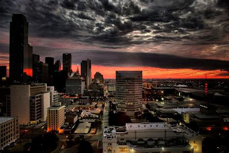 Dallas Skyline Sunrise Photograph By Robert Mccubbin Fine Art America
