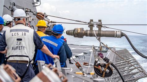 Dvids Images Uss Charleston Conducts Unrep Image 13 Of 36