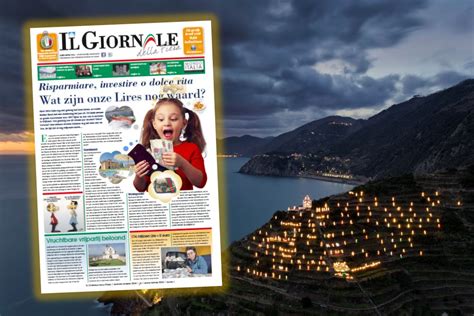 De Nieuwe Il Giornale Is Er Weer Dromen Over Italië Tijdens De