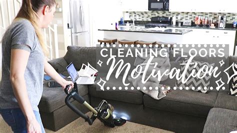 Quick Floor Cleaning Motivation Cleaning Mom Youtube