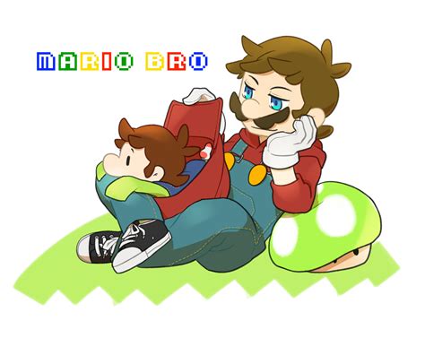 Mario Luigi And Baby Luigi Mario Drawn By Redlhzz Danbooru