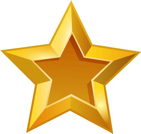 Gold Star With Transparent Background All Images And Logos Are