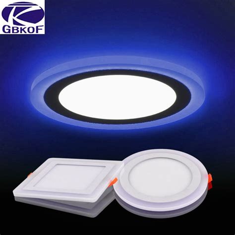 The luminous led panel is capable of covering an entire ceiling surface with a homogenous white glow that incorporates light into architecture. New Design Round Square LED Panel Downlight 6W 9W 16W 24W ...
