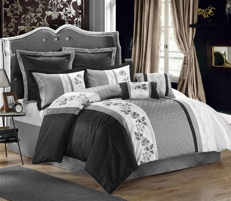 This page contains affiliate links. Black Comforter Sets Luxurious - Designs Chaos