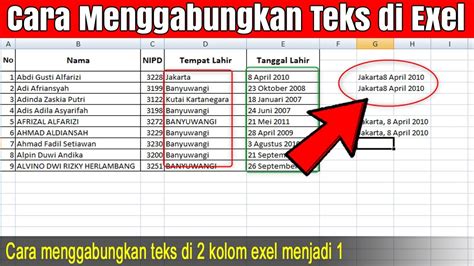 Rumus Fungsi Excel Cara Menggabungkan Kata Di Excel Hot Sex Picture Porn Sex Picture