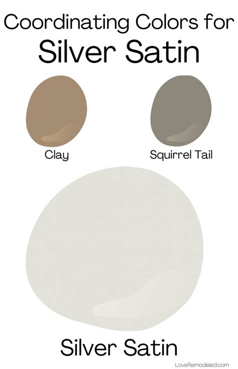 Silver Satin A Soft Gray Paint Color By Benjamin Moore Love Remodeled