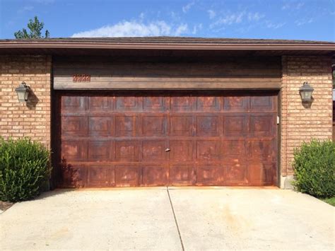 Rusted Garage We Had Our Garage Sandblasted And Let It Rust Pretty