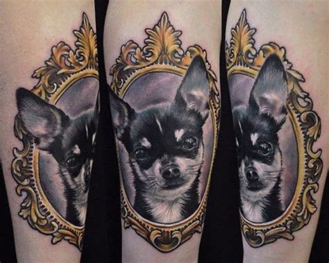 The 14 Coolest Chihuahua Tattoo Designs In The World Dog Tattoos Dog