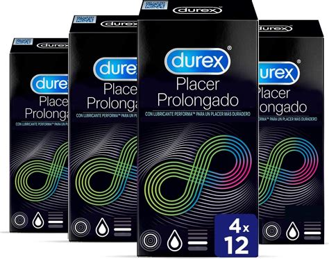 Preservativos Retardante Durex Placer Prolongado Con Lubricante