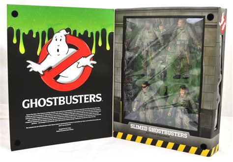 Slimed Ghostbusters Figures Box Set 2019 Sdcc Exclusive