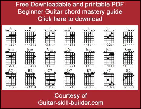 What are the guitar chords for beginners? Beginner guitar chords - Basic guitar chords that everyone ...