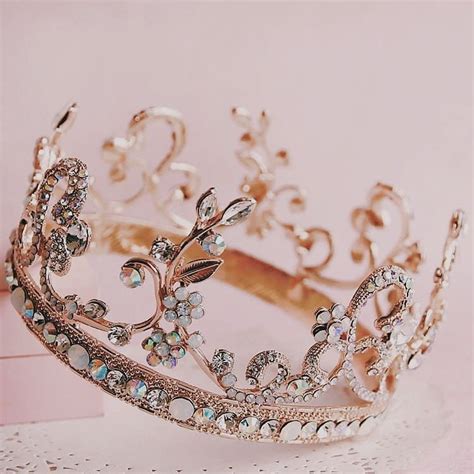 The Best 15 Rose Gold Princess Crown Aesthetic Aboutgettypill