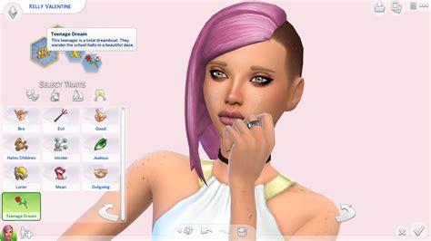 Mod The Sims Teenage Dream Trait Sims 4 Traits Sims 4 Sims