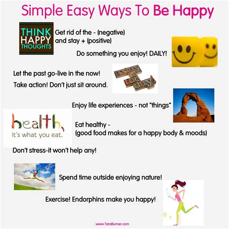 Simple Easy Ways To Be Happy