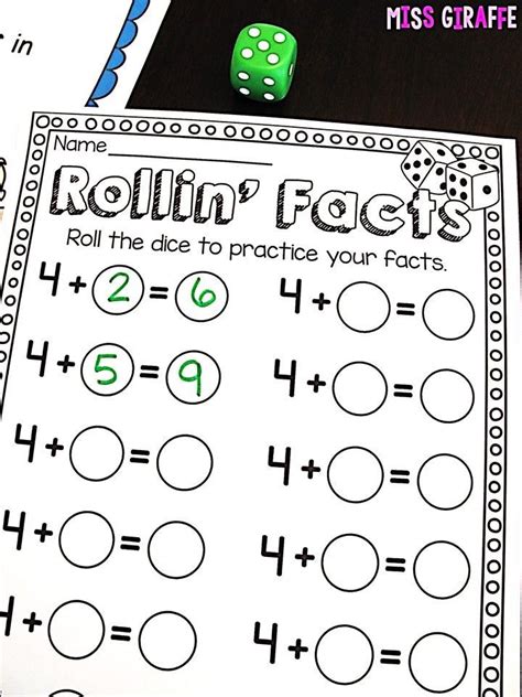 Play cool online math games for 1st grade with our huge collection of learning games. Addition dice games in 2020 | Fact fluency, First grade ...