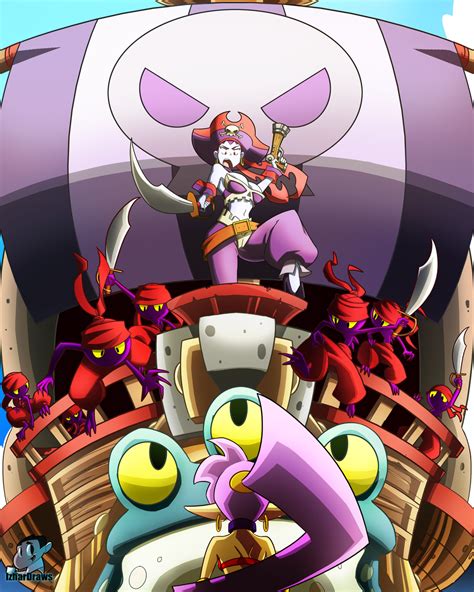 IzharDraws Artist Shantae Franchise Games Shantae Risky Boots Tinkerbats