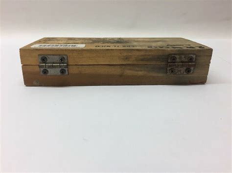 Vintage Scherr Tumico Caliper Gauge With Wooden Case