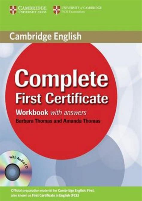 Download Book Complete First Certificate Workbook With Answers Wit