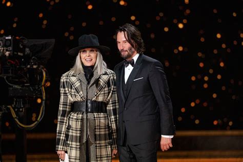 Keanu Reeves And Diane Keaton Reunite At The 2020 Oscars