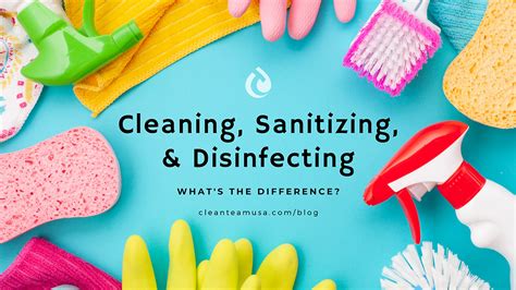 Sanitizing Vs Disinfecting Do You Know The Difference