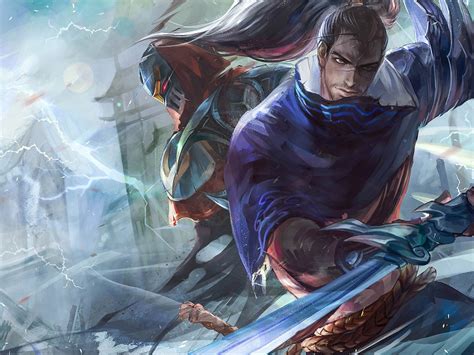 Yasuo And Zed League Of Legends Wallpaper 4k