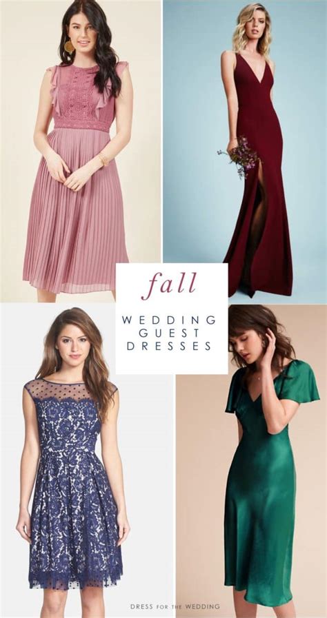 Fall Wedding Guest Dresses What To Wear To A Fall Wedding