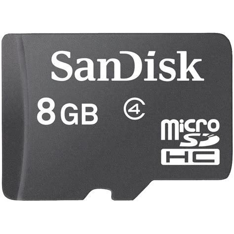 Sandisk Sdsdq 008g A46 Microsd Memory Card 8gb