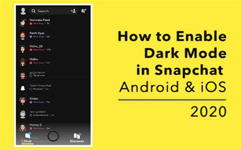 The snapchat dark mode is available only for the users in australia and a few users in the us. SnapChat Dark Mode Games and how to Deactivate | News Of Tech