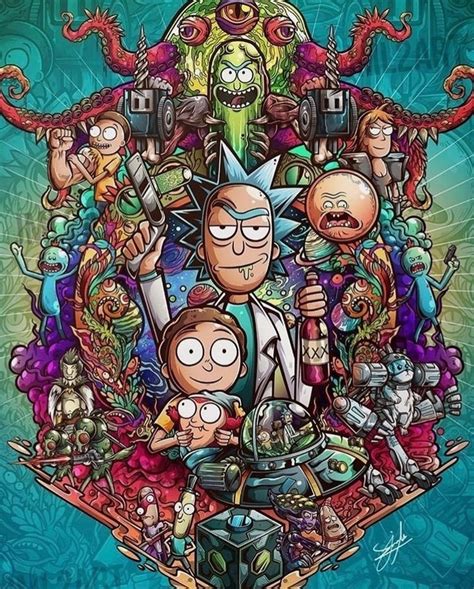 You can install this wallpaper on your desktop or on your mobile phone and other gadgets that support wallpaper. Pin de rico adam em Rick and Morty | Papeis de parede ...