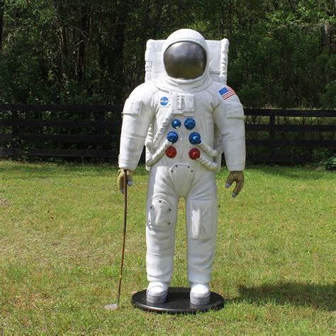 Astronaut Figure Statue Apollo Space Nasa Life Size 75 Inches Tall In