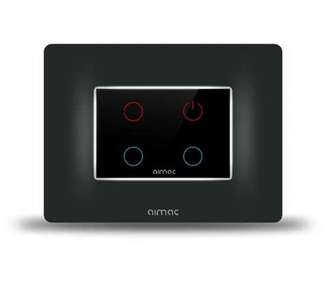 Almac Black Three Switch Master On Off Modular Touch Switches Switch