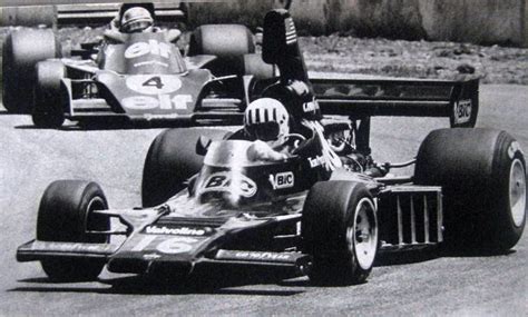 Tom Pryce Open Wheel Racing Racing Black Stripes