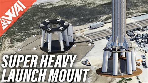 115 How To Construct A Spacex Starship Launch Mount Youtube