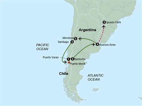 Argentina and chile earth map. StepMap - Chile-and-Argentina_2015 - Landkarte für Argentina