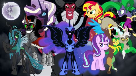 Mlp Equestria Villains Season 1 5 Wallpaper Mlp My Little Pony My