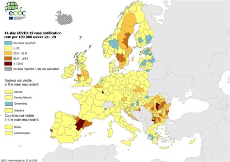 De administratieve kaart van frankrijk nader bekeken. Heel Vlaanderen kleurt plots oranje op nieuwe Europese ...