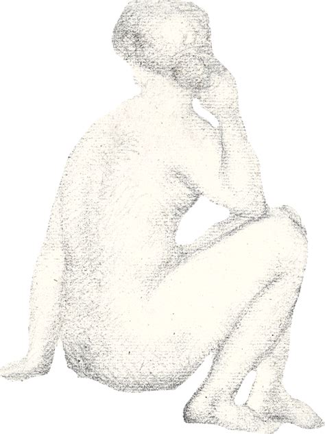 Naked Woman Posing Sensually Vintage Erotic Art Female Nude Seated By Aristide M Creazilla