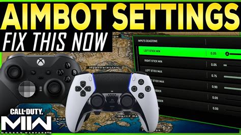 Warzone 2 Dmz Best Controller Settings For Aimbot Improve Aim And Get
