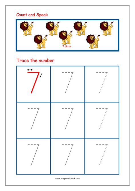 Tracing Numbers Number Tracing Worksheets Tracing Numbers 1 To 10